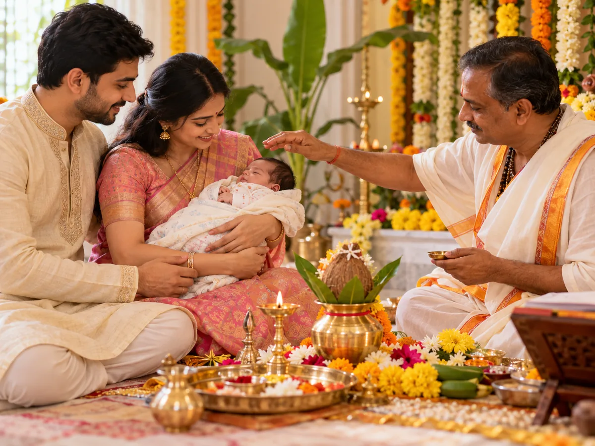 Naamkaran Sanskar ceremony