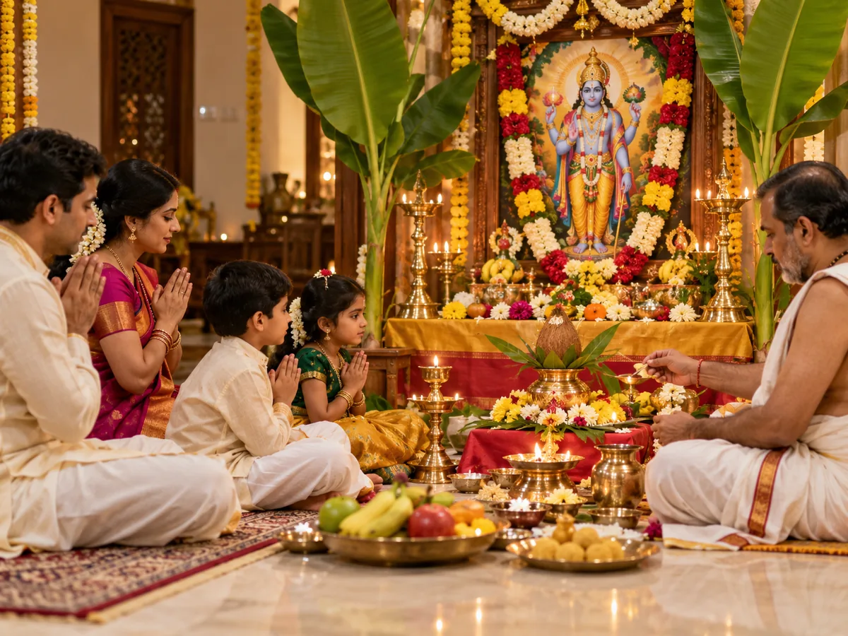 Satyanarayan Katha ceremony